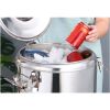 SOGA 12L Stainless Steel Stock Pot Dispenser with Tap – Hot & Cold Beverage Container for Tea, Coffee, Juice, or Water