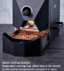 PS002B050 Coffee Bean Roaster, Coffee Drying Equipment SCR Adjustment, Small Home Drum Roasting, 500g Roasting  20 minutes