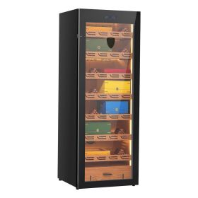 Electric Humidor, 288L, 1700 Counts Electric Cigar Humidor Cabinet with Compressor Cooling, Constant Humidity & Temperature Control