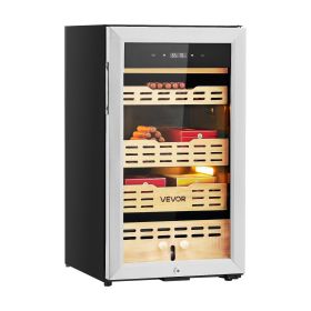 Electric Humidor, 75L, 450 Counts Electric Cigar Humidor Cabinet with Compressor Cooling, Constant Humidity & Temperature Control