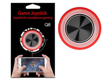 Mobile game joystick handle sucker (Color: Red)