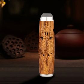 Beautifully Gift Boxed, Portable Car Ashtray Features An Innovative Anti-smoke, Anti-drip Design Home Or Office - Keeps Your Car Clean And Odour (Color: Printed Coffee)